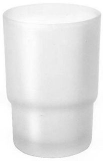 Запасной стеклянный стакан Sapho белый NDX901